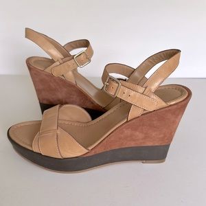 Cole Haan Women’s Paley High Wedge Sandstone Size 7.5 D40153